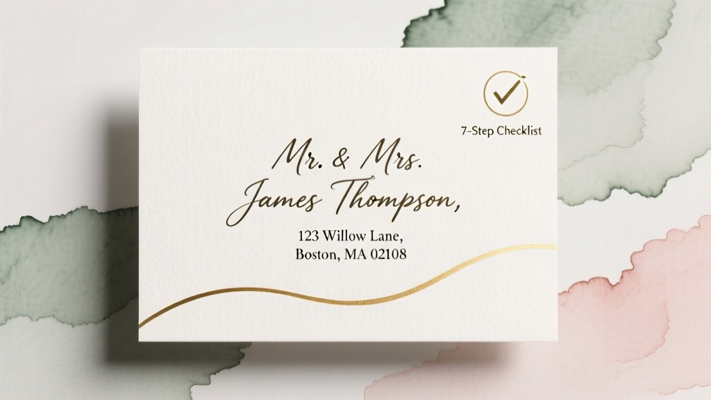 Wedding Invitation Address Etiquette Guide (2026)