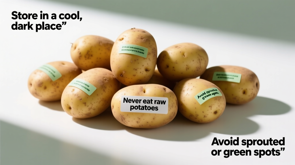 Potatoes Safety Tips: Preventing Foodborne Illness, Toxicity, and Storage Hazards