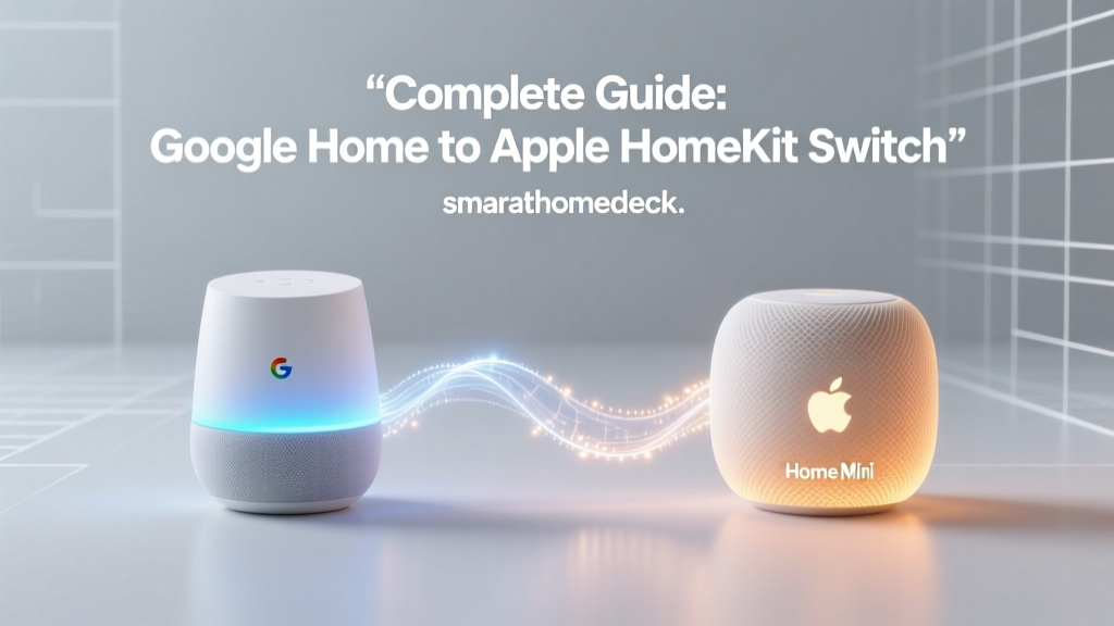 Complete Guide: Google Home to Apple HomeKit Switch