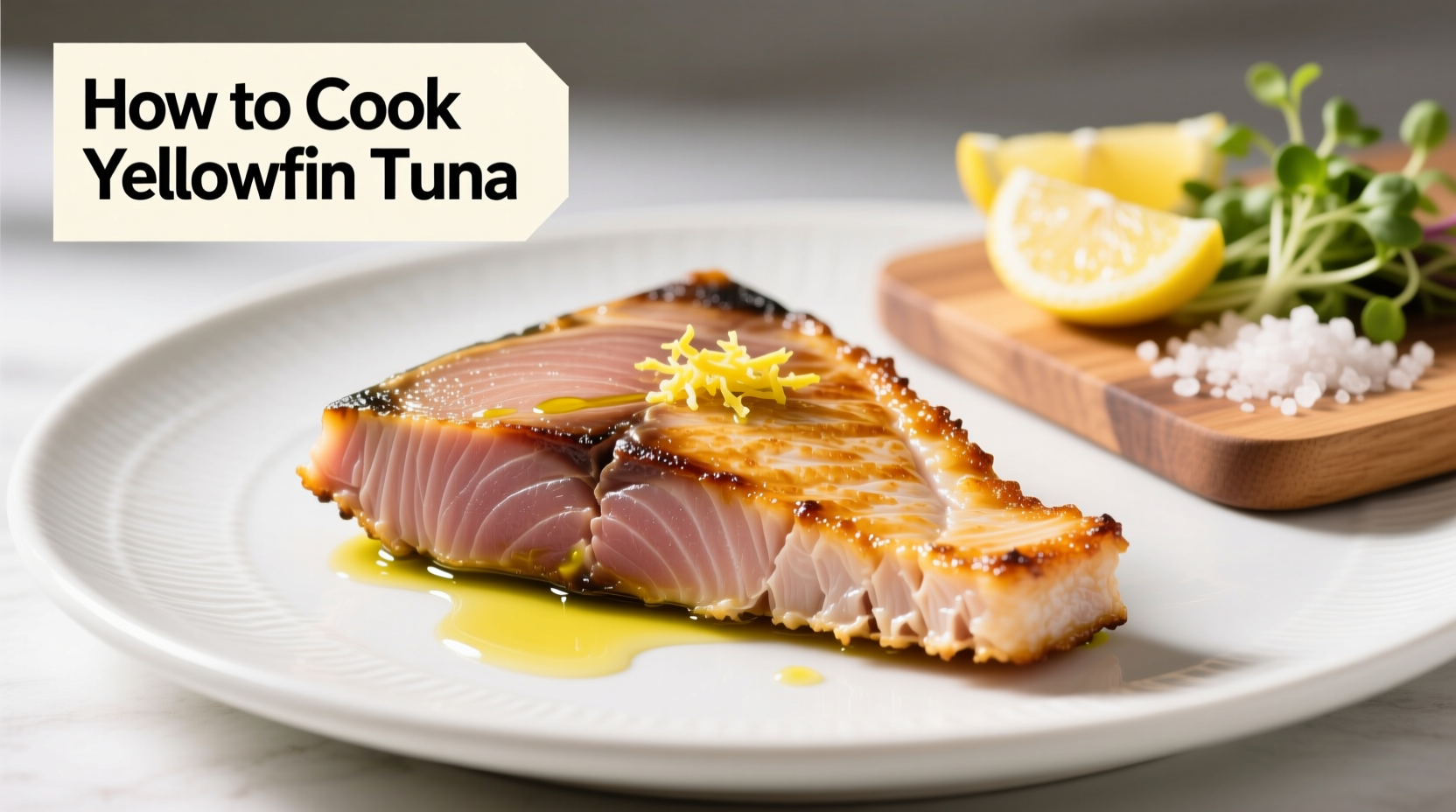 how to cook yellowfin tuna