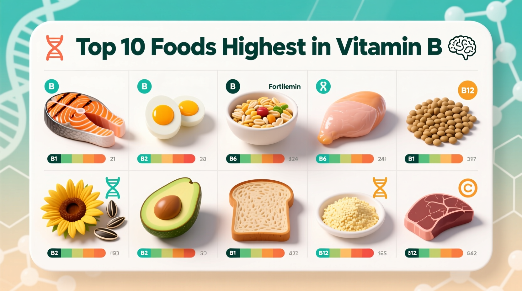 what foods are highest in vitamin b
