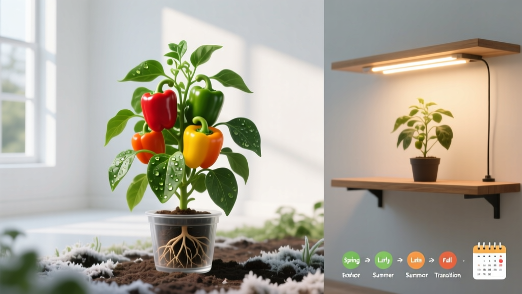 When to Move Bell Pepper Plant Indoors (2026)