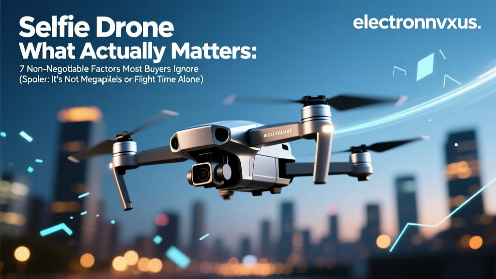 Selfie Drone What Actually Matters: 7 Non-Negotiable Factors Most Buyers Ignore (Spoiler: It’s Not Megapixels or Flight Time Alone)