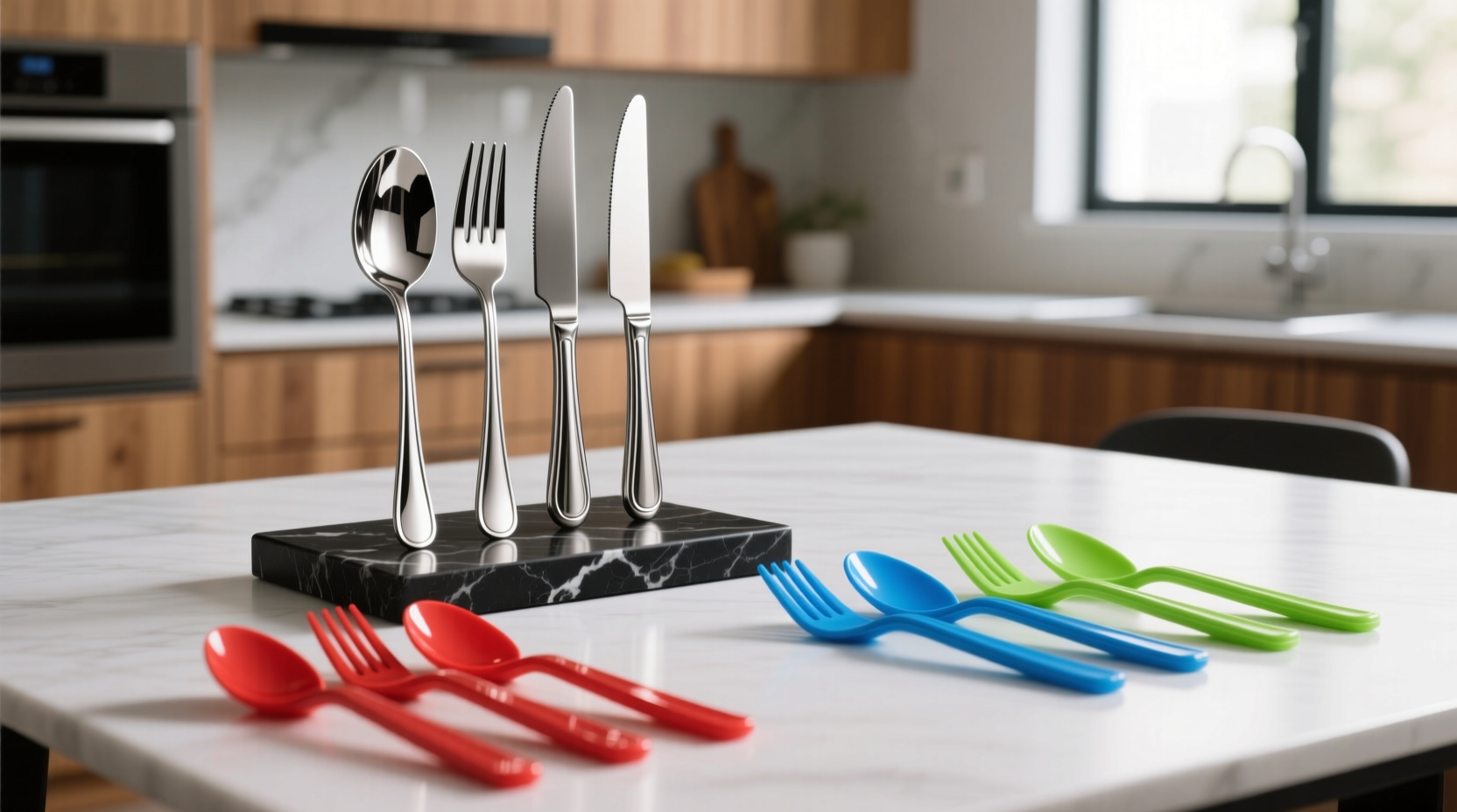 ask pablo metal vs plastic cutlery