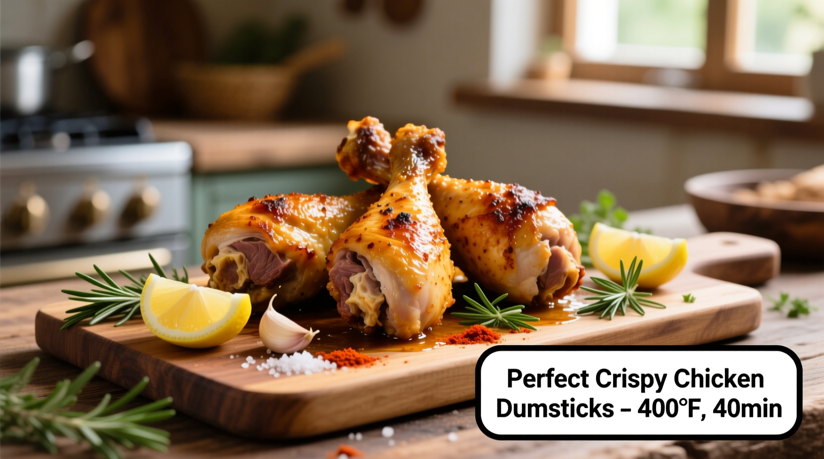 how to cook chicken drumsticks oven