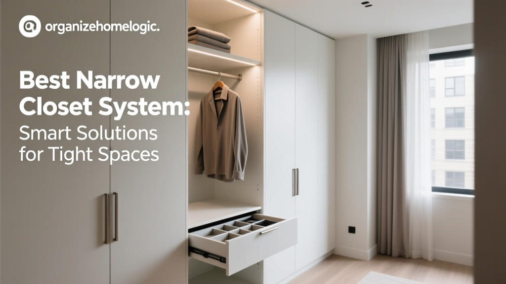 Best Narrow Closet System: Smart Solutions for Tight Spaces