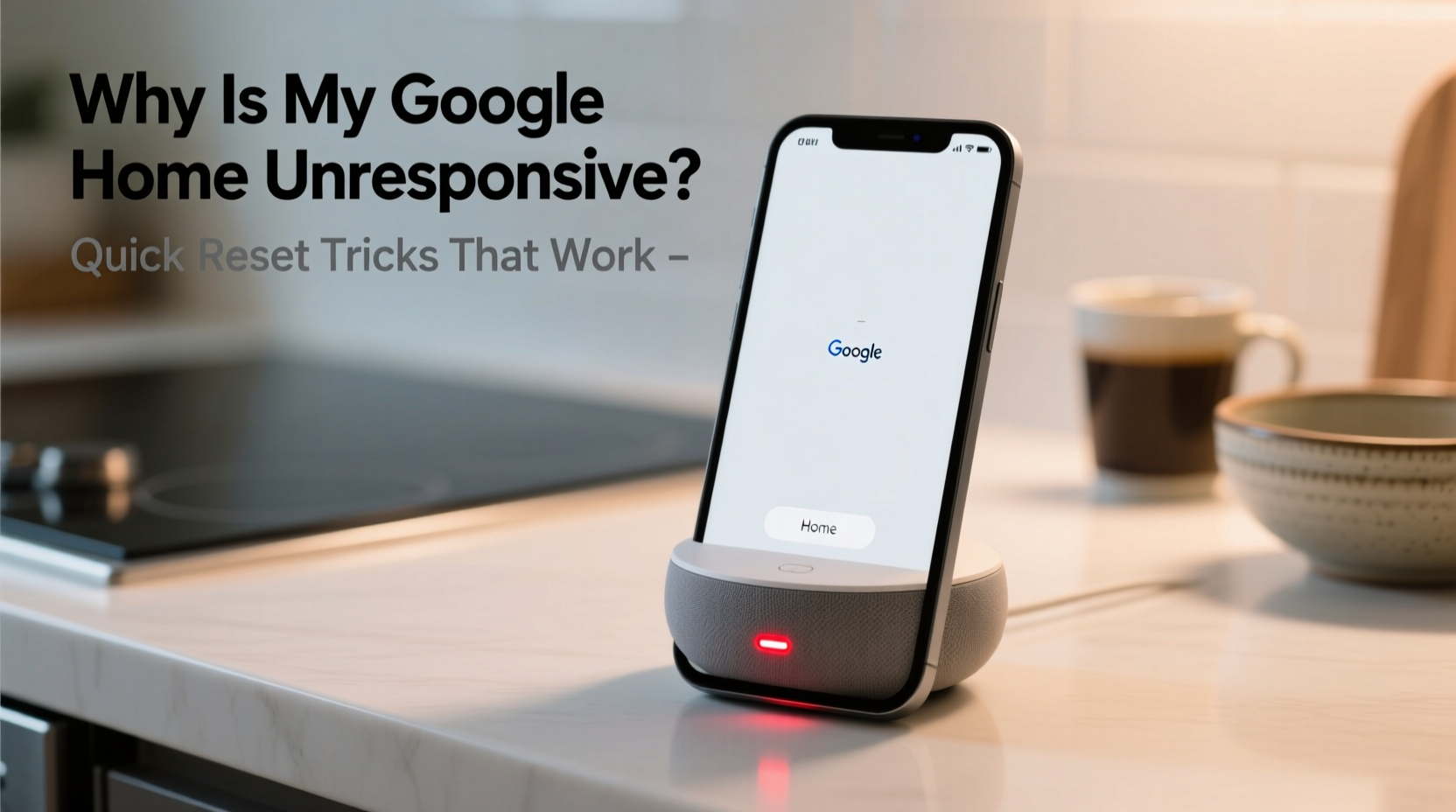 why is my google home unresponsive quick reset tricks that work
