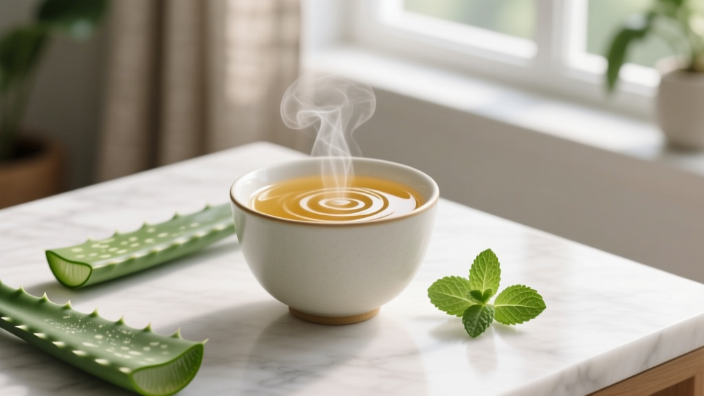 How Aloe Vera Tea Boosts Skin Clarity
