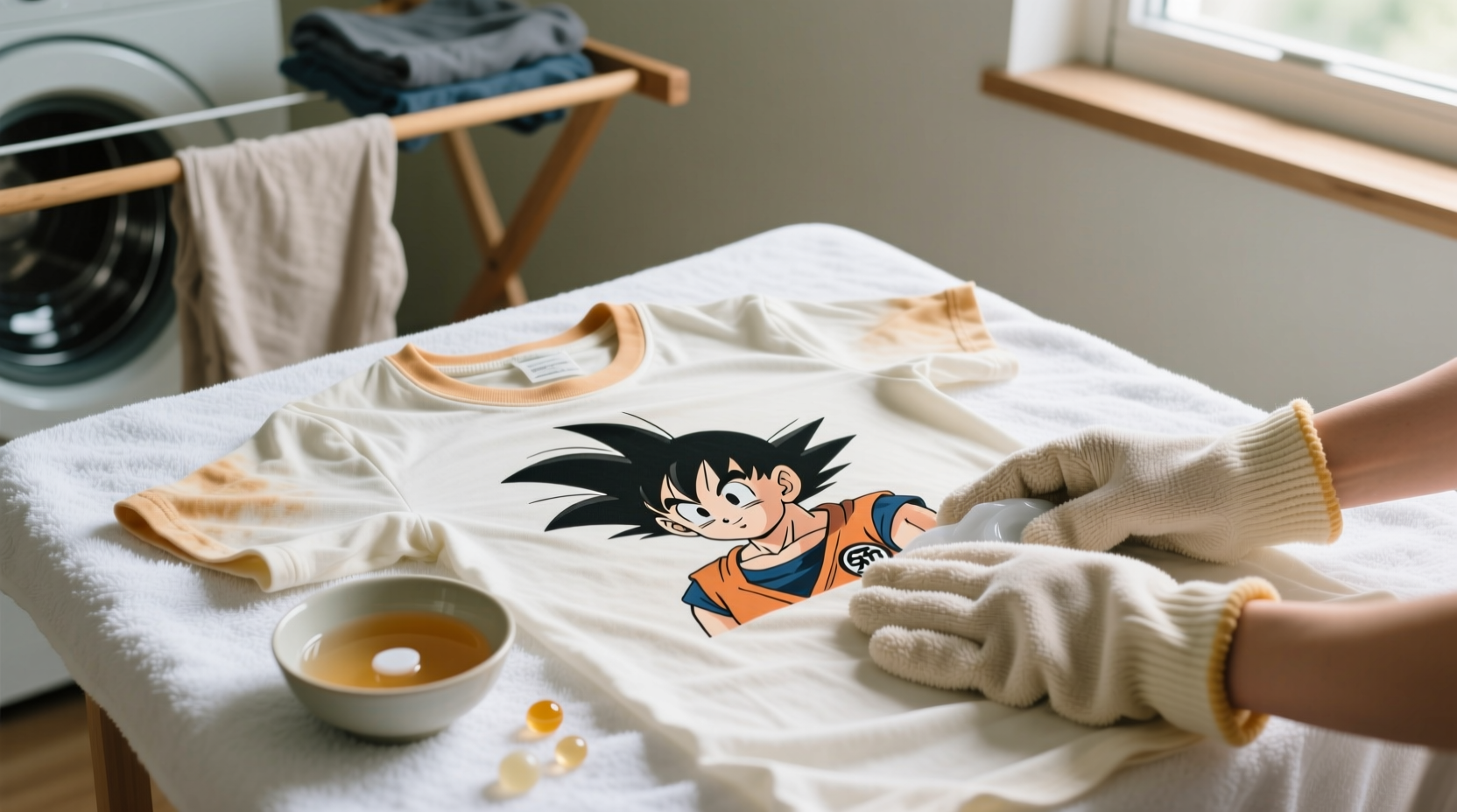 how to revive faded anime graphic tees
