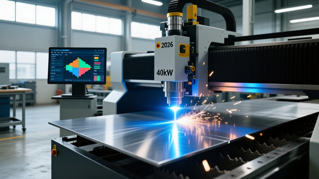 2026 CNC Plate Cutting Machine Trends: AI Nesting and 40kW Lasers