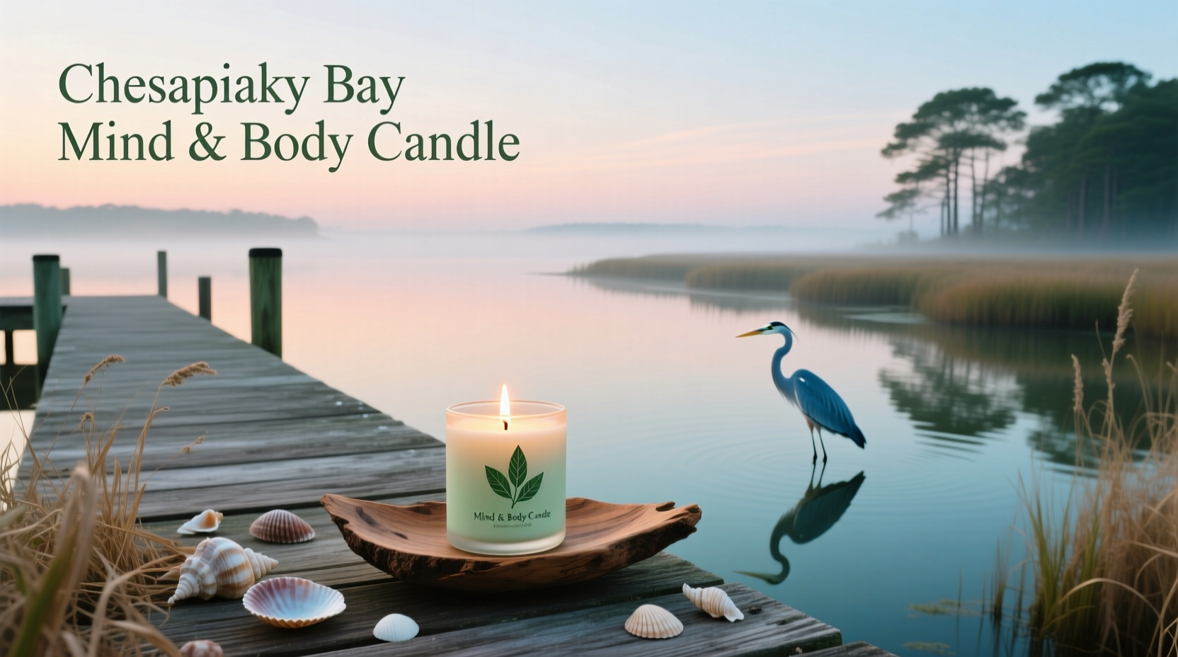 chesapeake bay mind body candle guide
