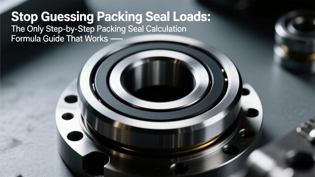 Packing Seal Load Calculator: API 682–Aligned Formula