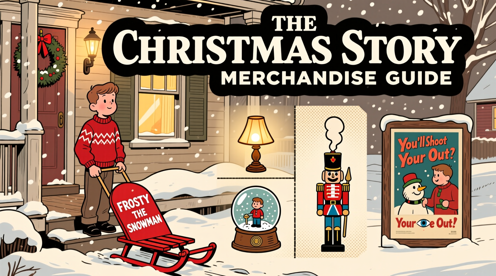 a christmas story merchandise