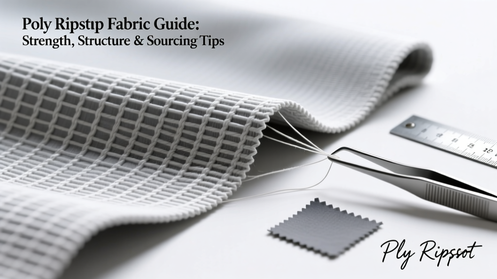 Poly Ripstop Fabric Guide: Strength, Structure & Sourcing Tips
