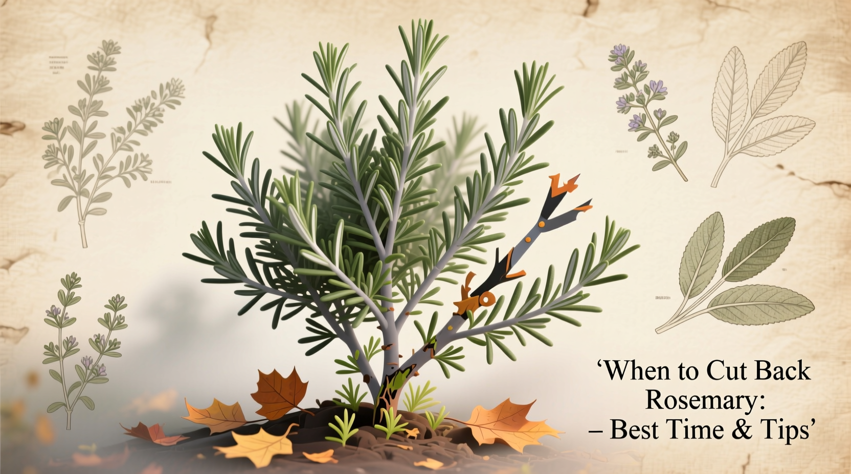 Rosemary Pruning: Timing & Techniques for Healthier Plants