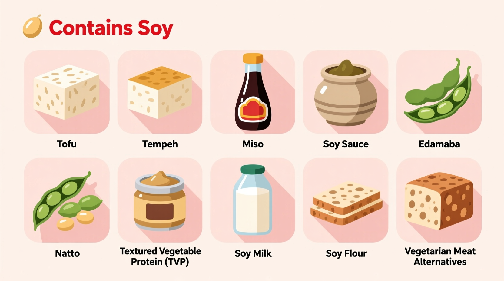 what foods have soy in them