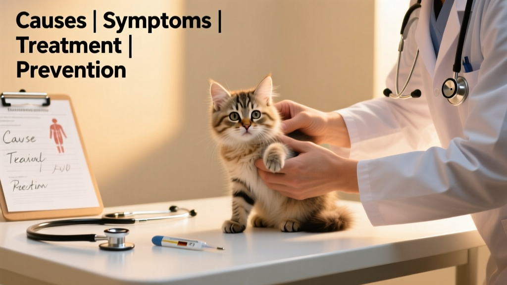 Dealing with Kitten Diarrhea: Causes, Symptoms, Treatment, and Prevention