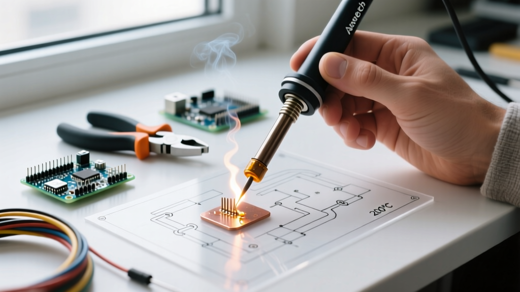 Mastering Soldering Iron Flux: Activation Temps & Types