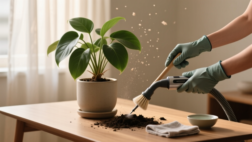 How to Remove Files from Indoor Plants in Low Light