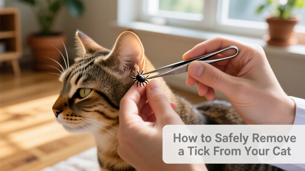 How To Remove a Tick From a Cat