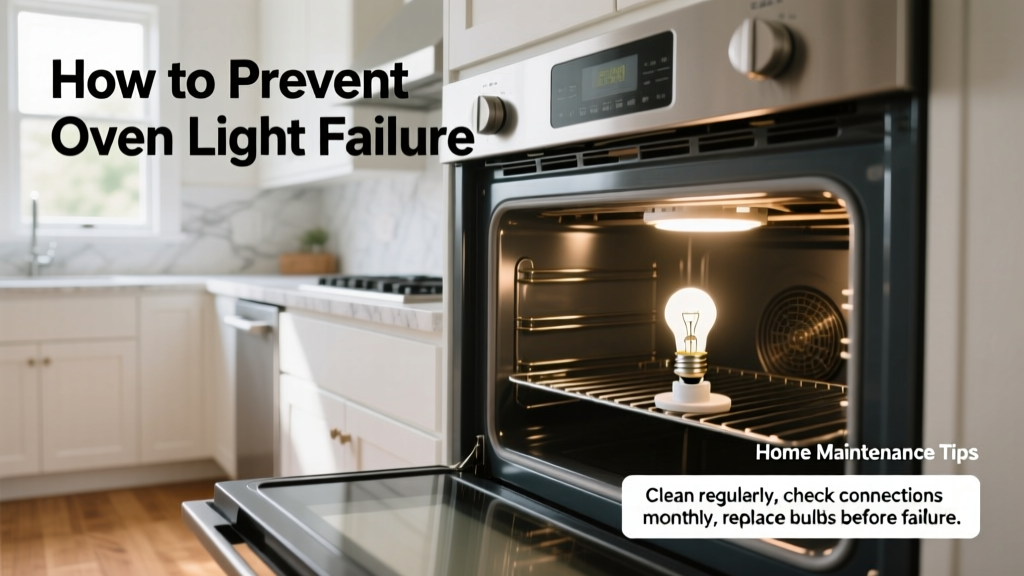 How to Prevent Oven Light Failure: A Homeowner’s Guide