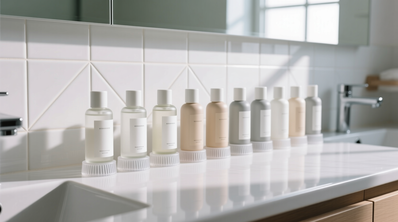 closet organization tips for skincare bottles