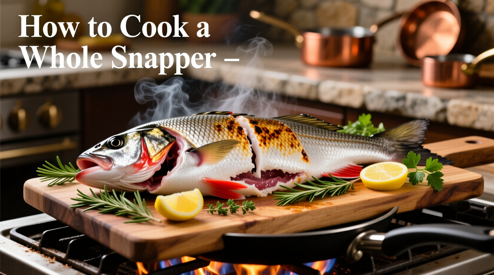 how do you cook a whole snapper