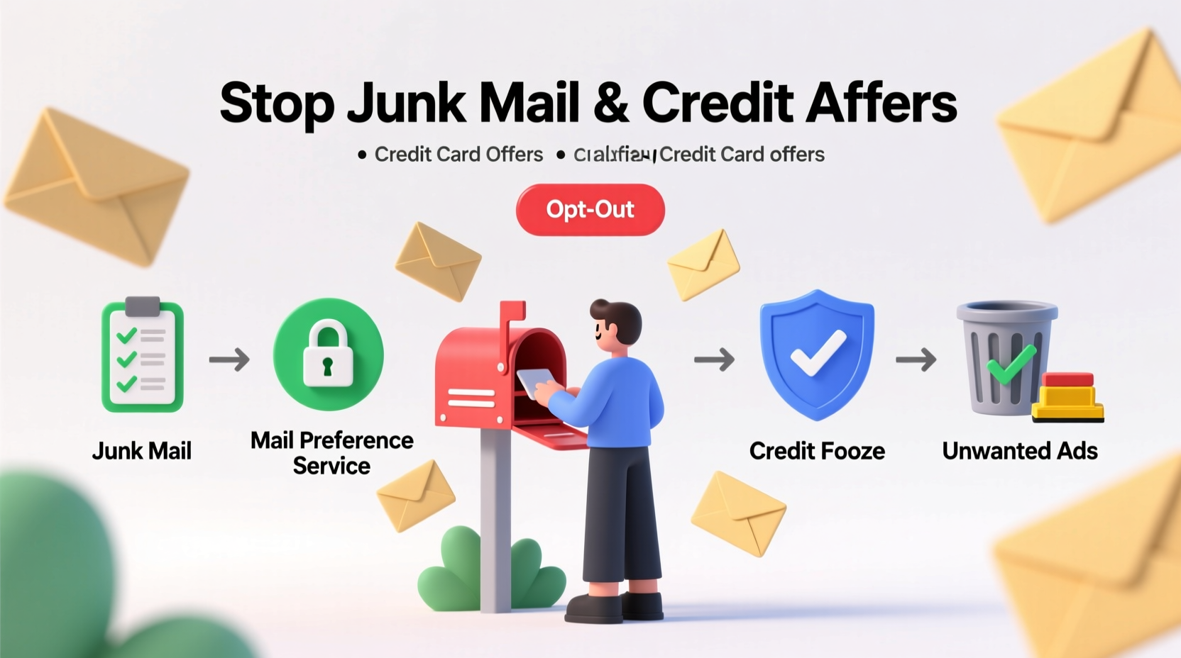 effective strategies to stop junk mail and credit card offers