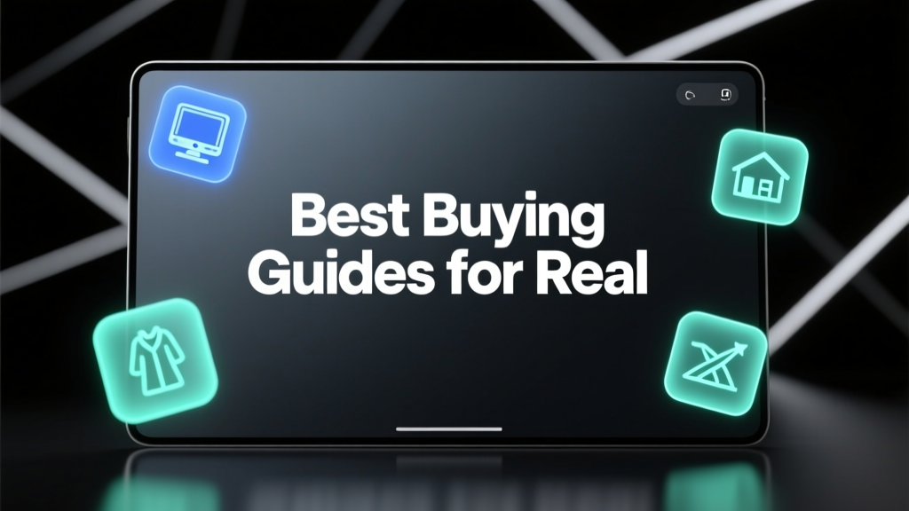 Best Buying Guides for Real: How to Spot Trustworthy, Evidence-Based Advice in 2024
