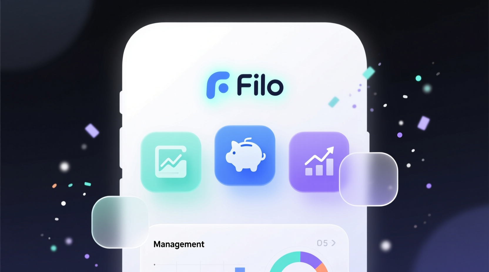 manage your finances with filo