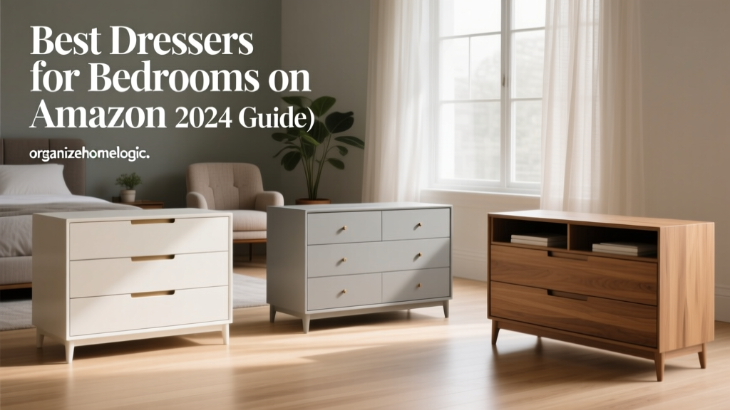 Best Dressers for Bedrooms on Amazon (2024 Guide)