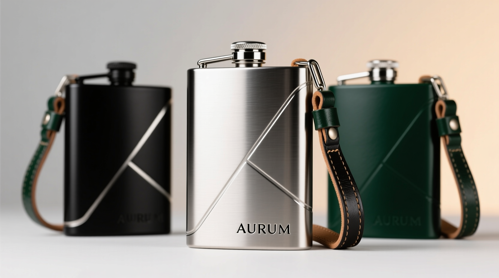 fashionable flask designs are sleek metal flasks making a comeback