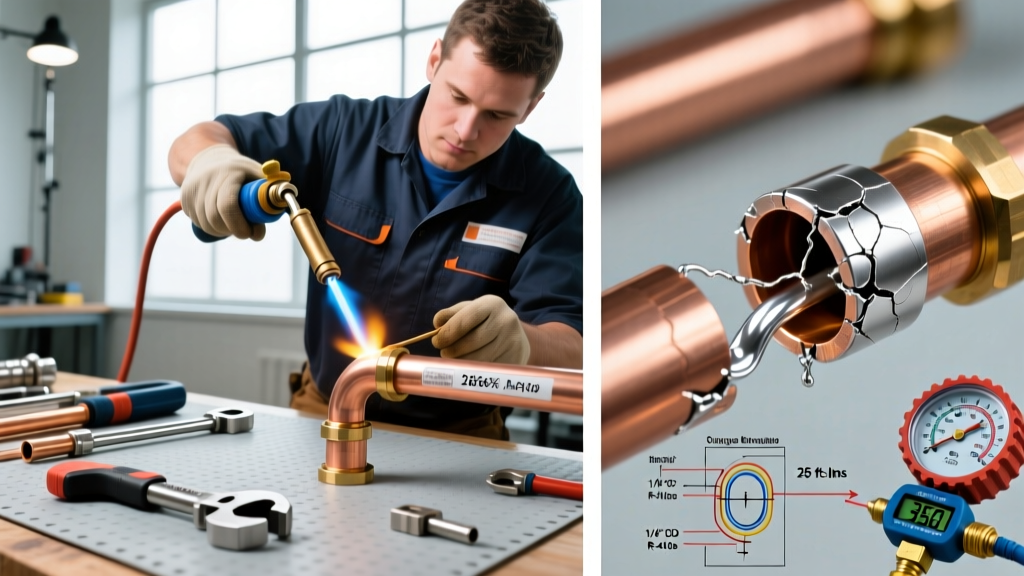 Soldering AC Lines vs Brazing: Complete HVAC Copper Guide