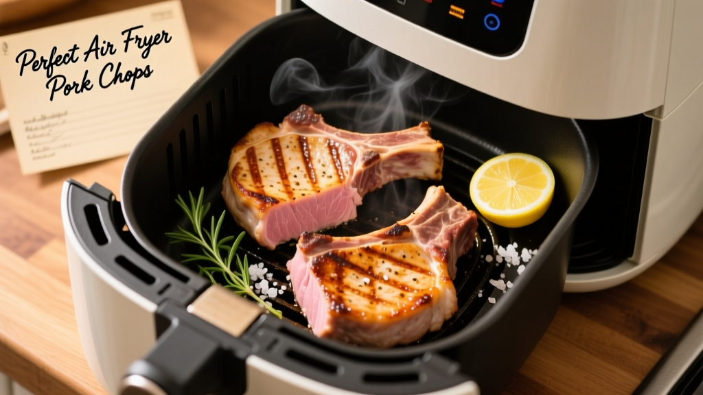 Bone-In Pork Chops in Air Fryer: Perfect Time & Temp