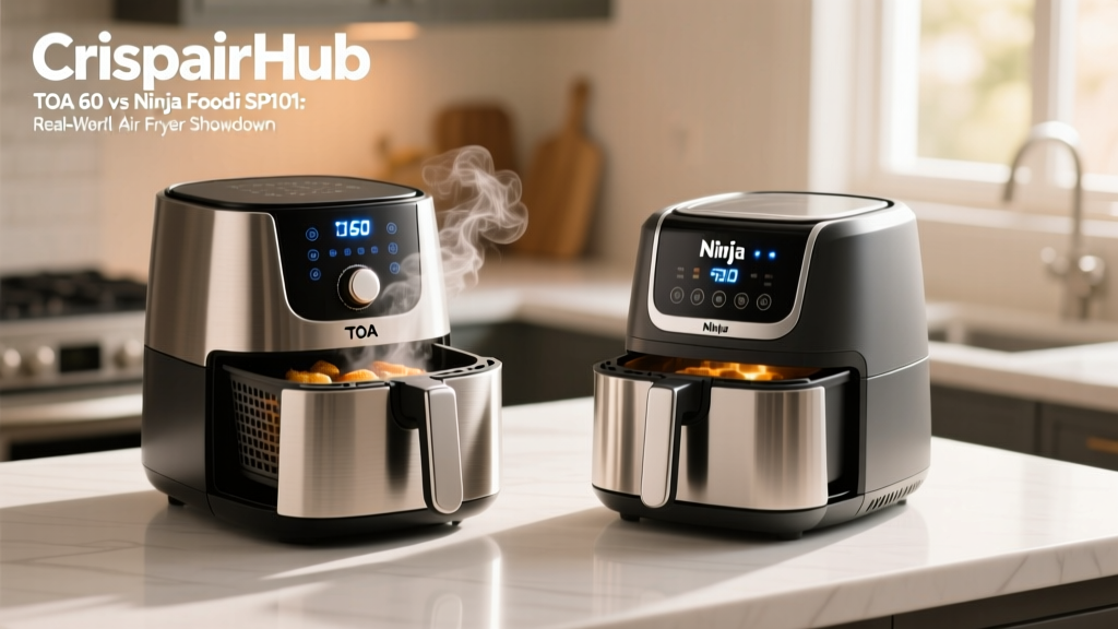 TOA 60 vs Ninja Foodi SP101: Real-World Air Fryer Showdown