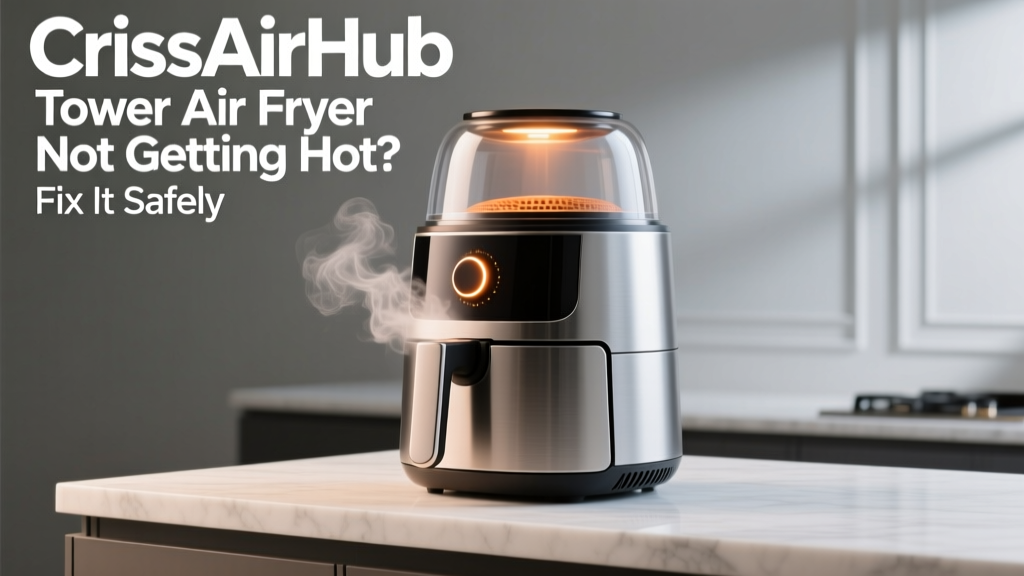 Tower Air Fryer Not Getting Hot? Fix It Safely