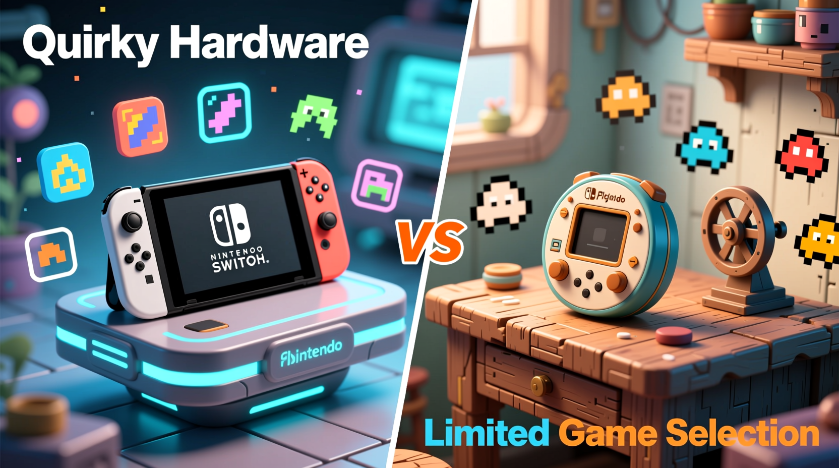 nintendo switch vs playdate console is quirky hardware worth limited game selection