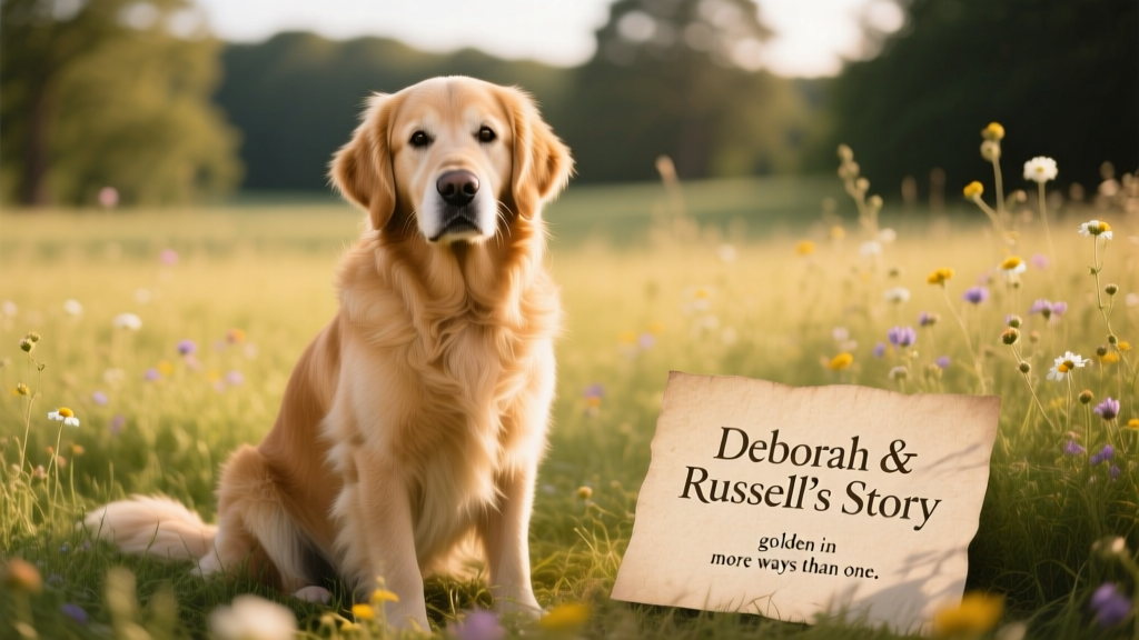 Flyer the Retriever: Golden in more ways than one - Deborah & Russell’s story