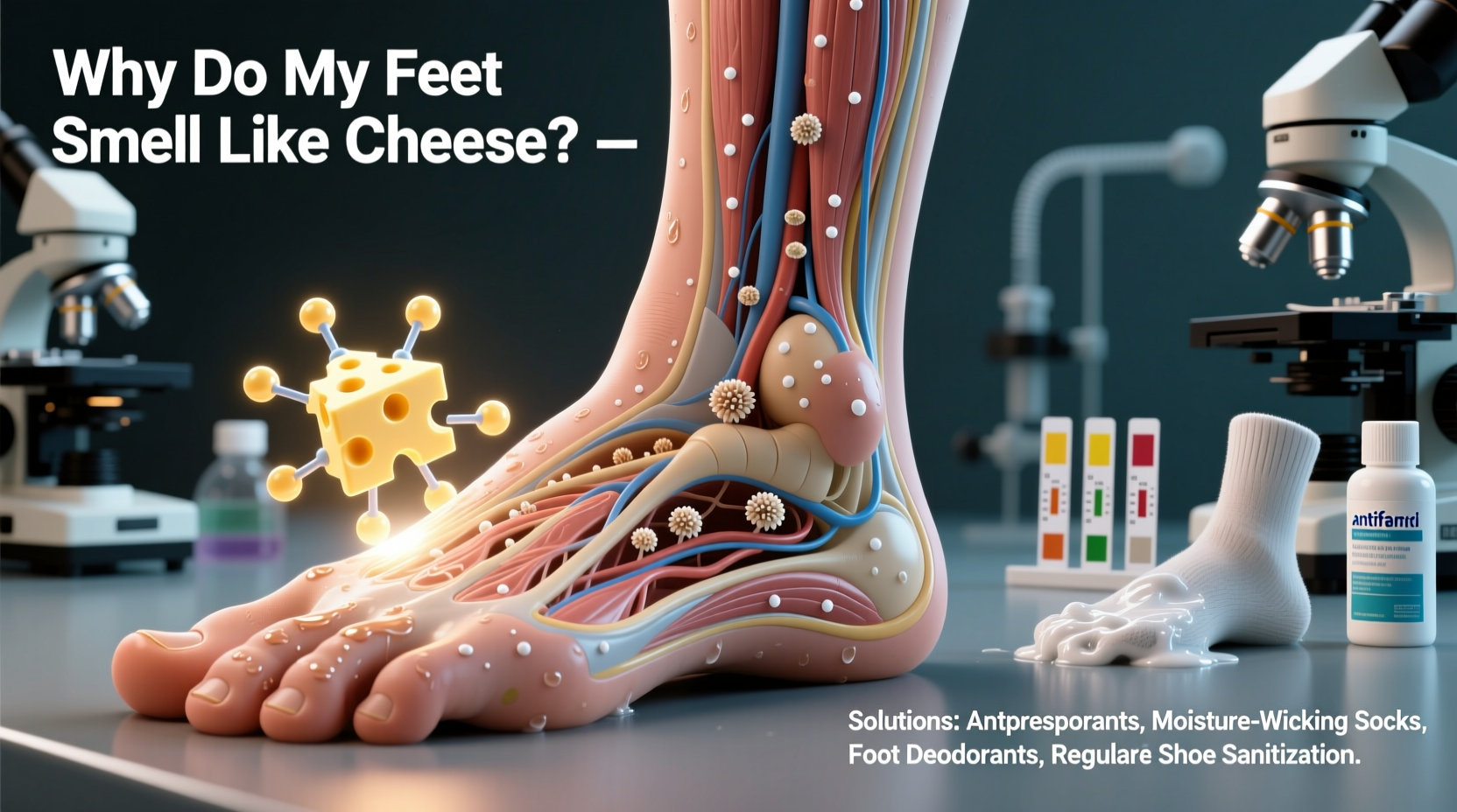 why do my feet smell like cheese even after washing and how to stop it for good