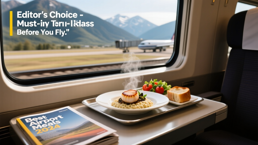 Best Airport Meals According to Travel Editors: A Data-Driven Guide to Eating Well While Airside