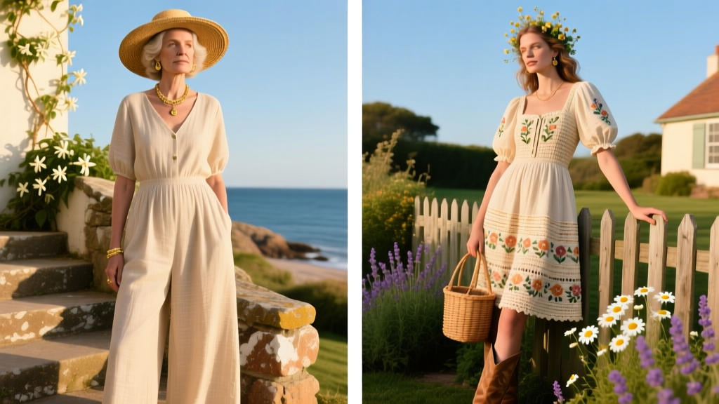 Coastal Grandmother vs Cottagecore: Style Breakdown