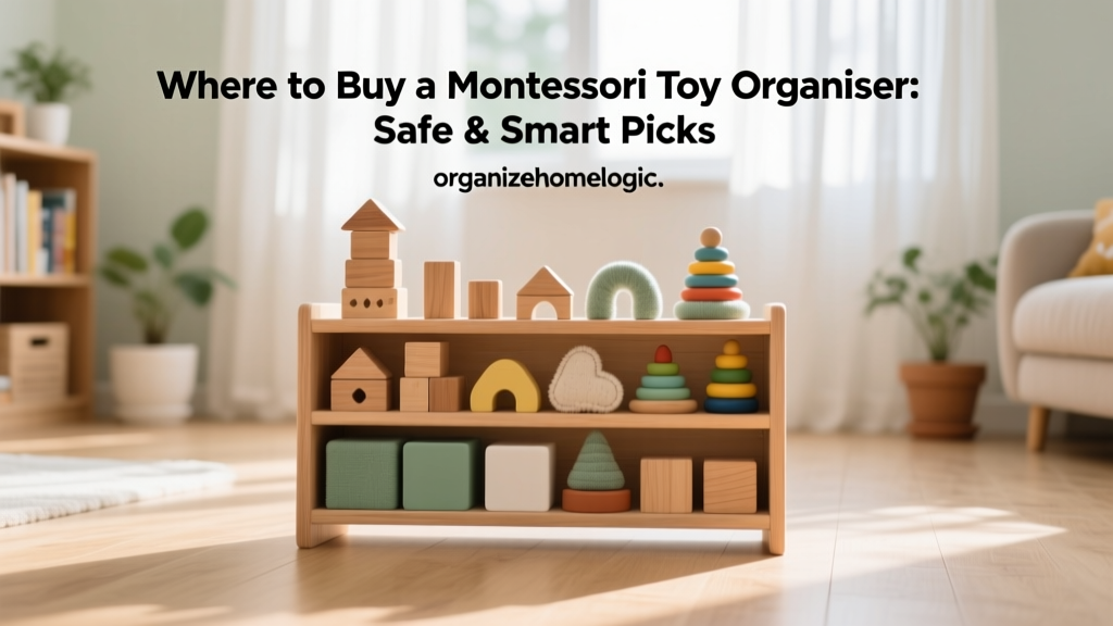 Where to Buy a Montessori Toy Organiser: Safe & Smart Picks