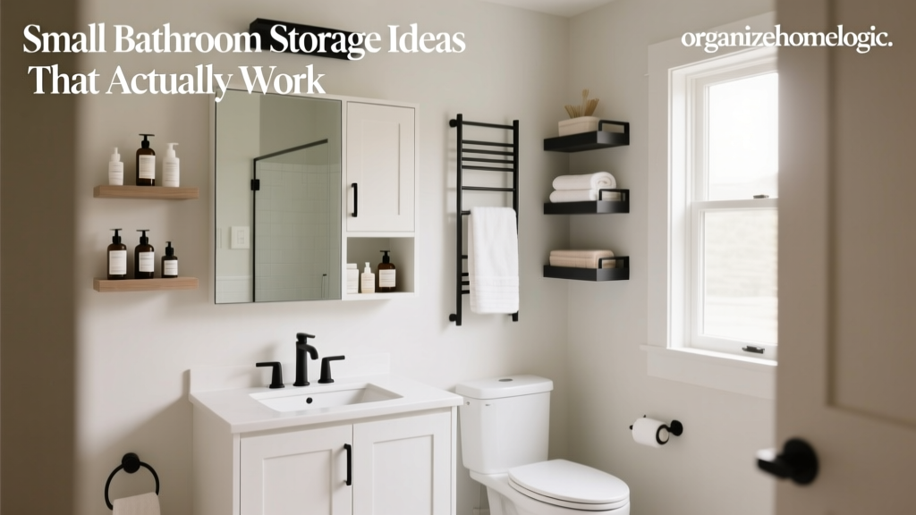 Small Bathroom Storage Ideas That Actually Work