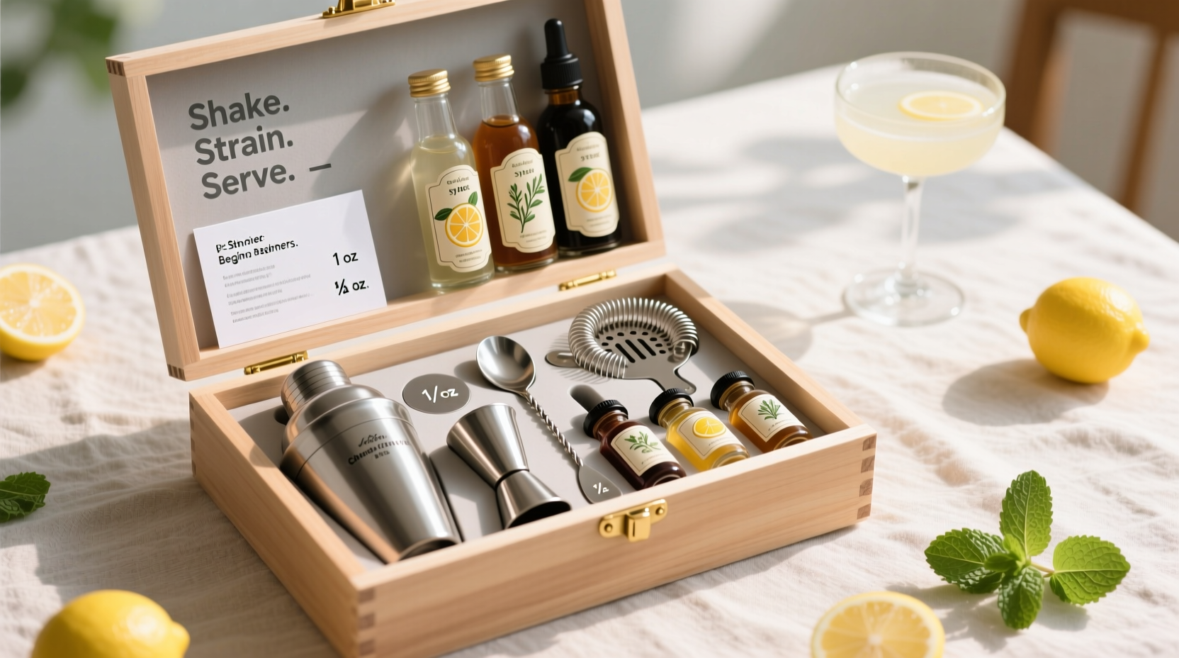 How To Gift A Custom Cocktail Kit For Beginners With Measured Ingredients