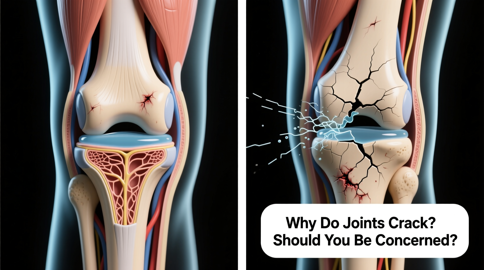 why do my joints crack so much and should you be concerned