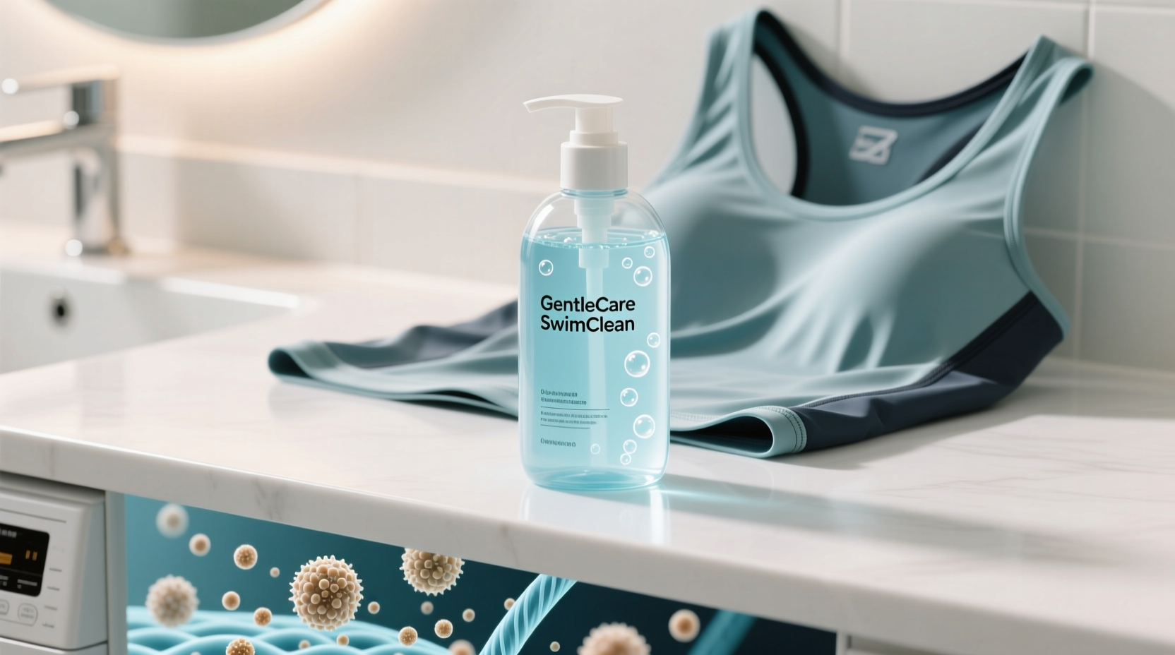 how to remove sunscreen residue from swimwear