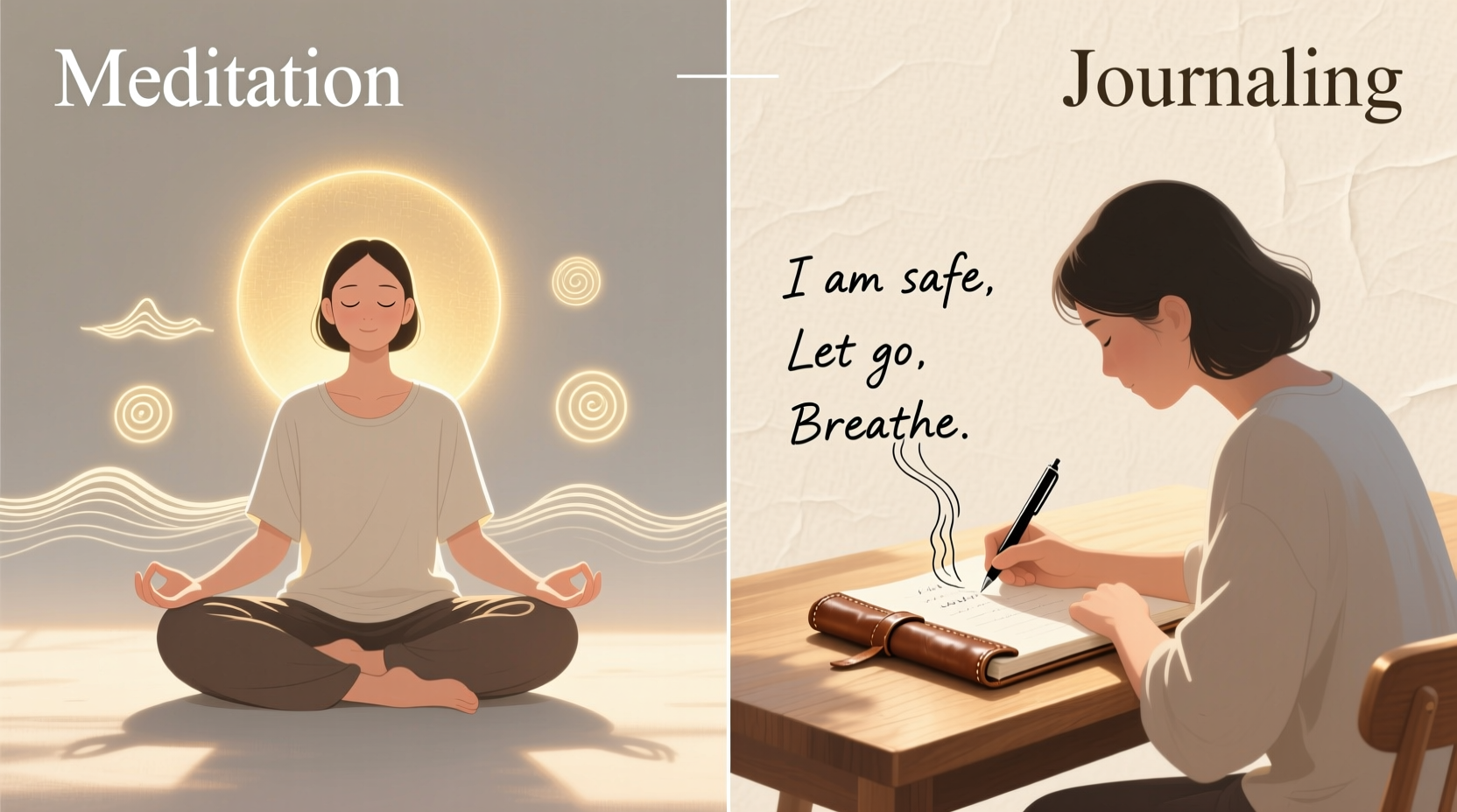 meditation vs journaling which habit is more effective for anxiety relief