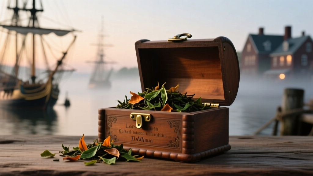 Boston Tea Party Tea Destroyed: 342 Chests, 92,000 lbs