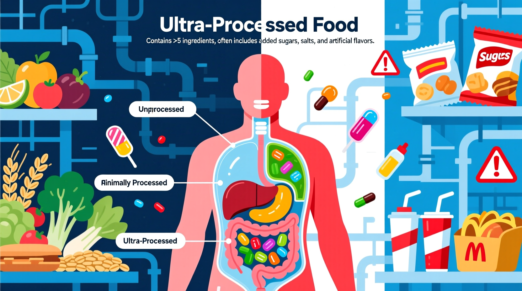 Ultra-Processed Food: Definition, Examples & Health Impact