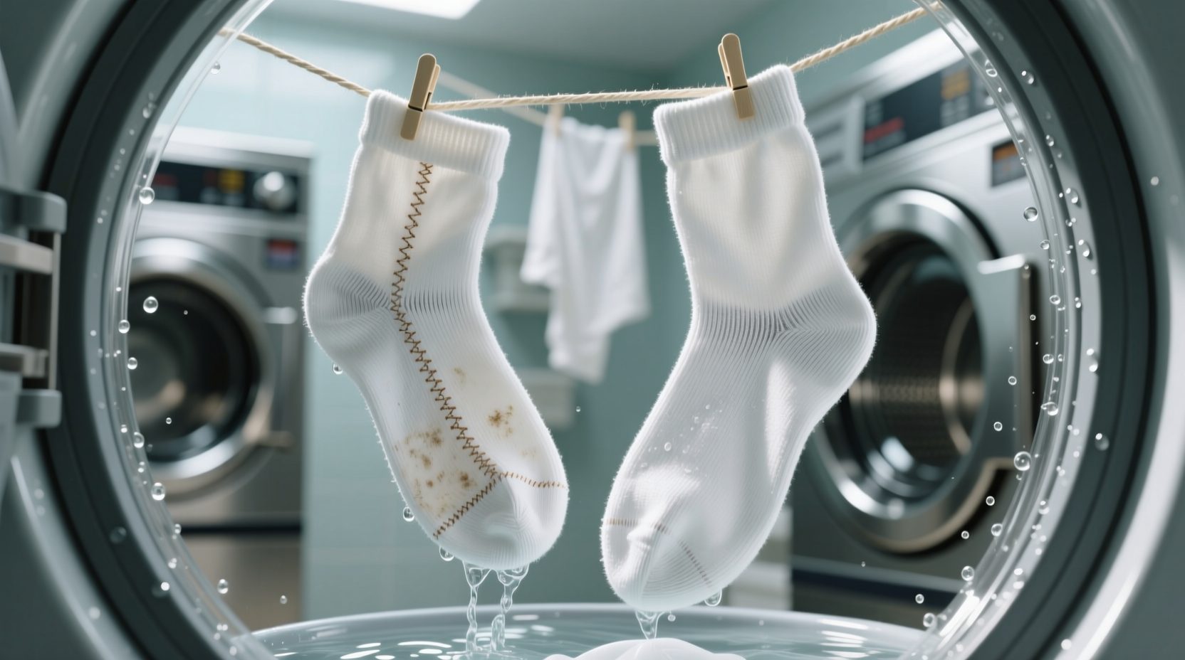 should you wash socks inside out